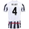 Virallinen Fanipaita Juventus Matthijs de Ligt 4 Kotipelipaita 2021-22 - Miesten